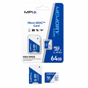 MPIA 64 GB High Speed 64GB TF Kart & SD Adaptör