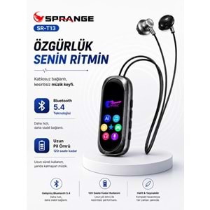 SPRANGE SR-T13 Bluetooth 5.4 / TF Kart Destekli Kulaklık