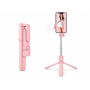 H1S Selfie Stick Pembe