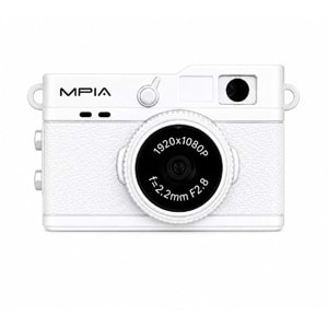 MPIA MC-10 Mini Retro Dijital TF Kartlı Kamera Beyaz