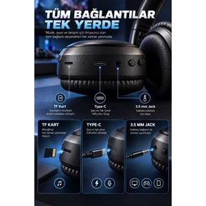 SPRANGE SR-E2 3IN1 Gaming & Karaoke Kablosuz Kulaklık