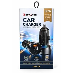 SPRANGE SR-35 USB Araç Şarjı