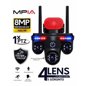 MPIA KAREN 16 MP 4 Lens 1*PTZ Wi-Fi Kamera