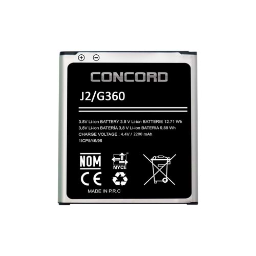 Concord J2 / G360 / C-1004 S Battery