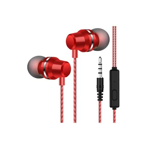 Concord C-902 Mic. Earphone Kırmızı