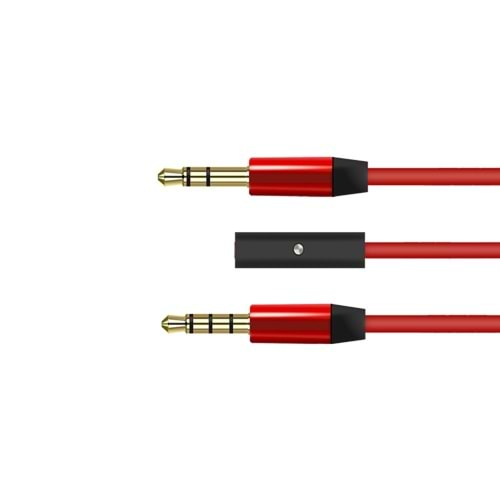 Concord C-818 Aux Cable Kırmızı