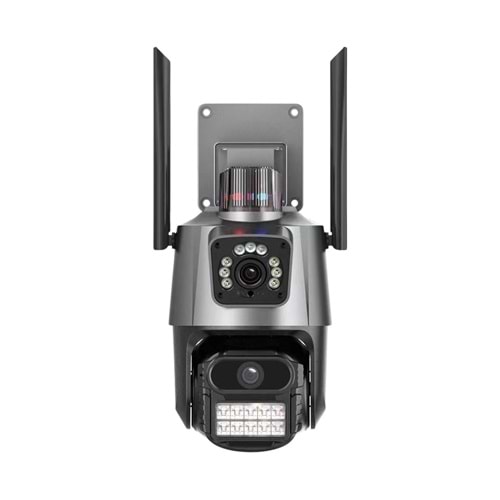 MPIA UME 3 MP + 3 MP Çift Lens Wi-Fi TF Kart Girişli Kamera