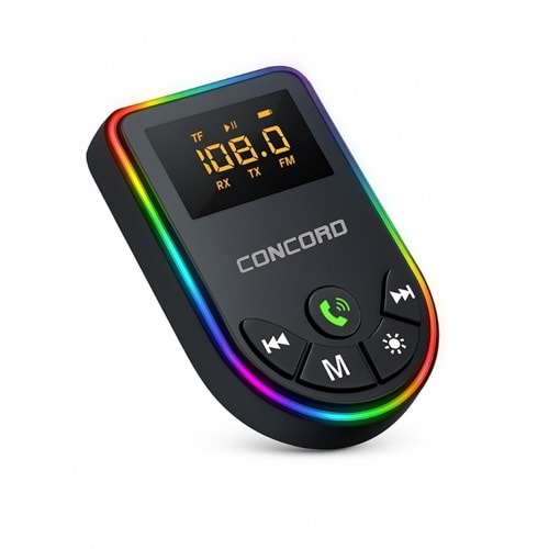 CONCORD C-6010 Bluetooth / TF & Aux - FM Transmitter