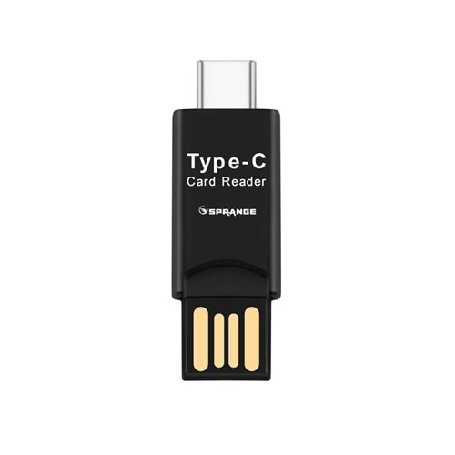 SPRANGE SR-02 Usb To Type-C Kart Okuyucu