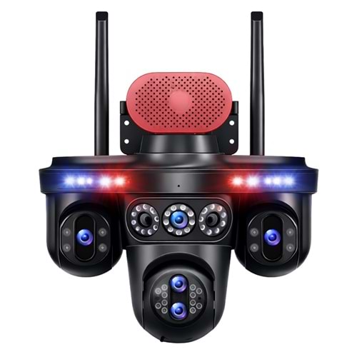 MPIA HAYA 20 MP 5 Lensli 3*PTZ Optik Zoom Wi-Fi Kamera