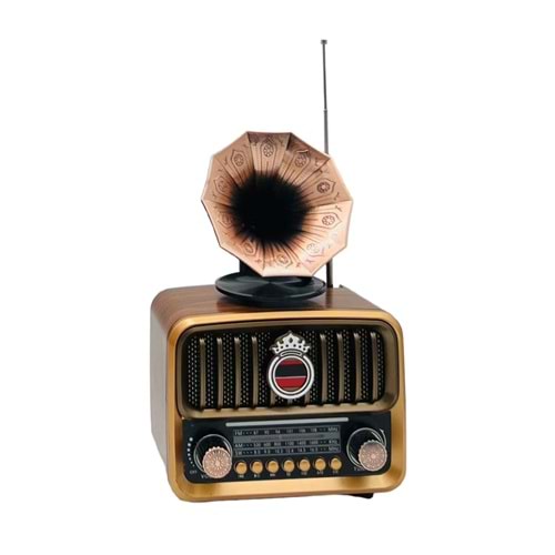 NS-7252BT Nostalji Görünüm Bluetooth Hoparlör