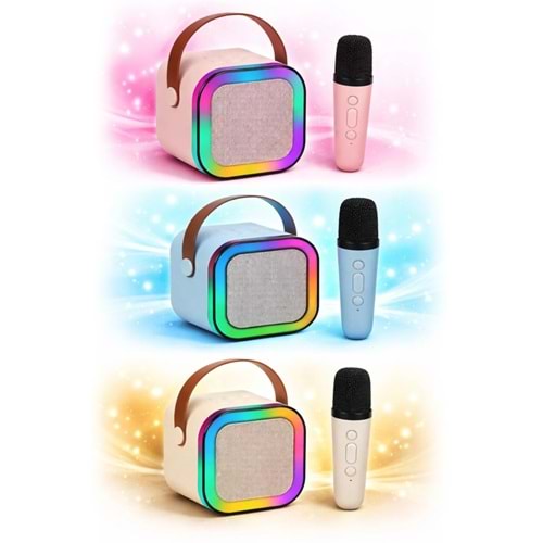 K13 Bt/Fm/Usb Mikrofonlu Hoparlör