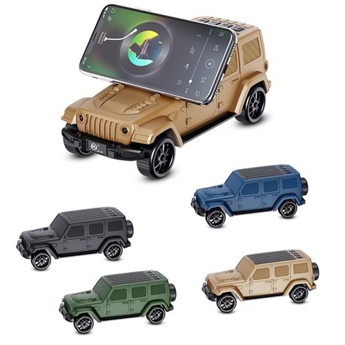 DV-V8 Araba Görünümlü BT/Usb/TF Hoparlör