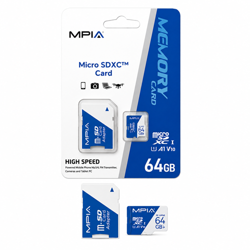 MPIA 64 GB High Speed 64GB TF Kart & SD Adaptör