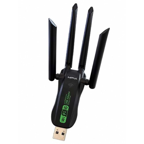 MPIA MP-15 Wi-Fi 6 Dual-Band BT 5.4 Usb Adaptör