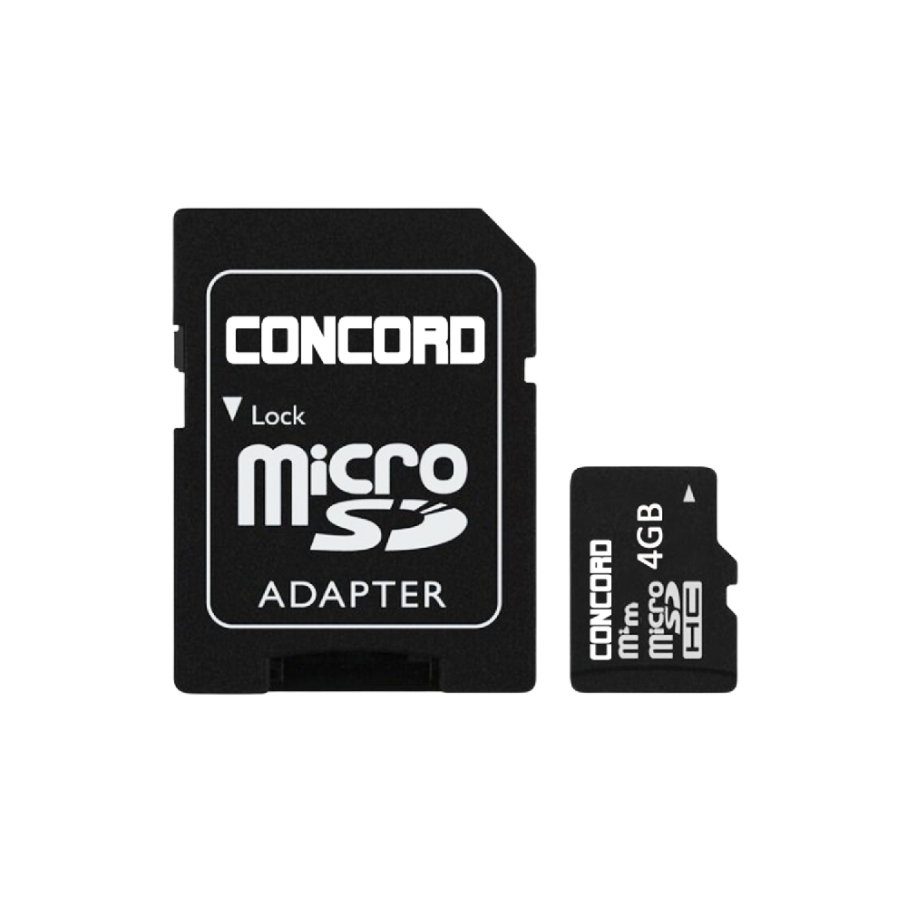 CONCORD CM4 High Speed 4GB TF Kart & SD Adaptör