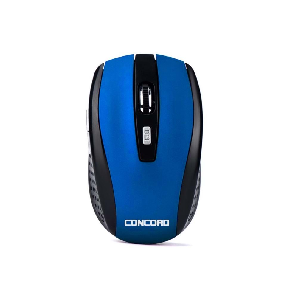 CONCORD C-18 6D Optik Kablosuz Mouse Mavi