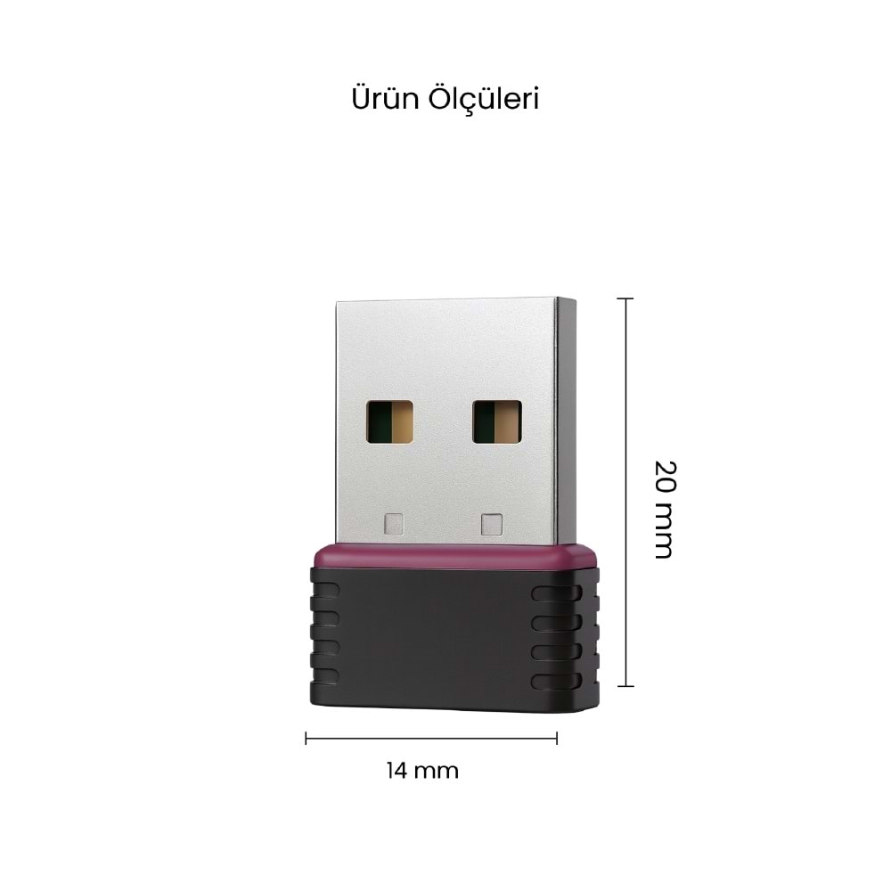 CONCORD W-1 Mini Wi-Fi Adaptör