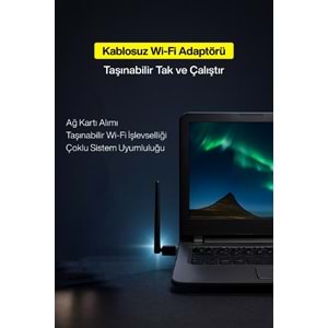 CONCORD W-3 600 Mbps Wi-Fi Adaptör