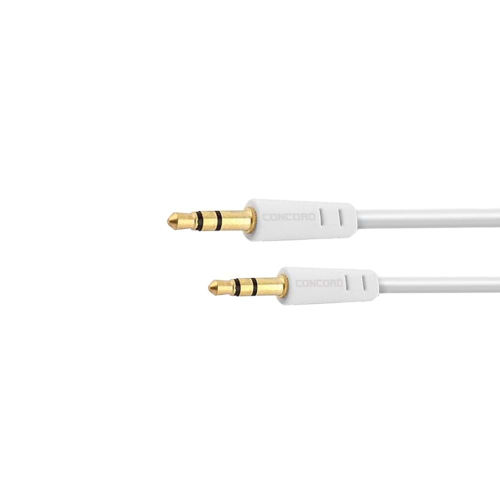 CONCORD C-816 3.5 Mm Aux Kablo 1Mt. Beyaz