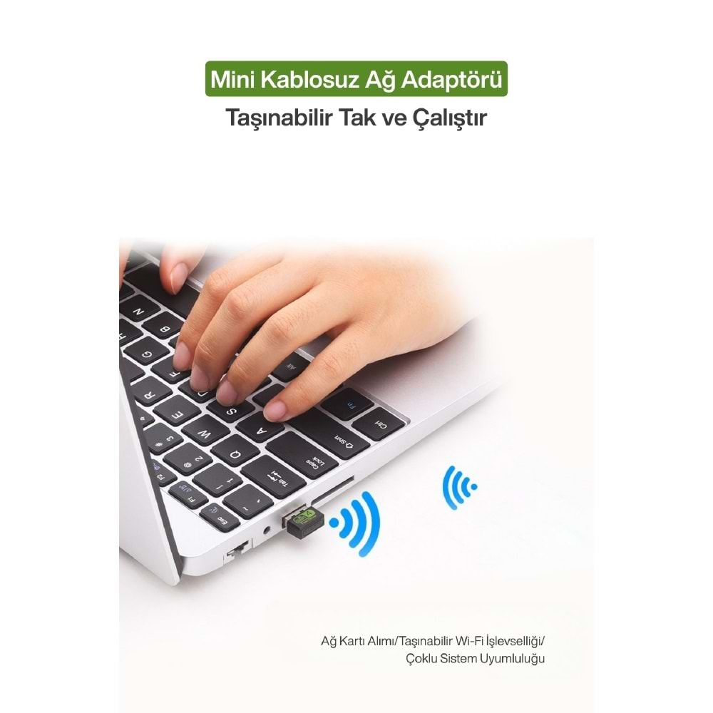 CONCORD W-4 Free Driver Mini Wi-Fi Adaptör