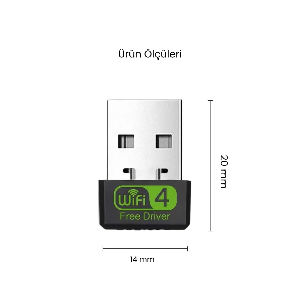 CONCORD W-4 Free Driver Mini Wi-Fi Adaptör