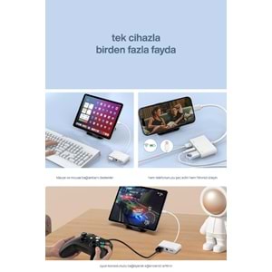 CONCORD JH-0513 USB 2.0 Lightning OTG Dönüştürücü