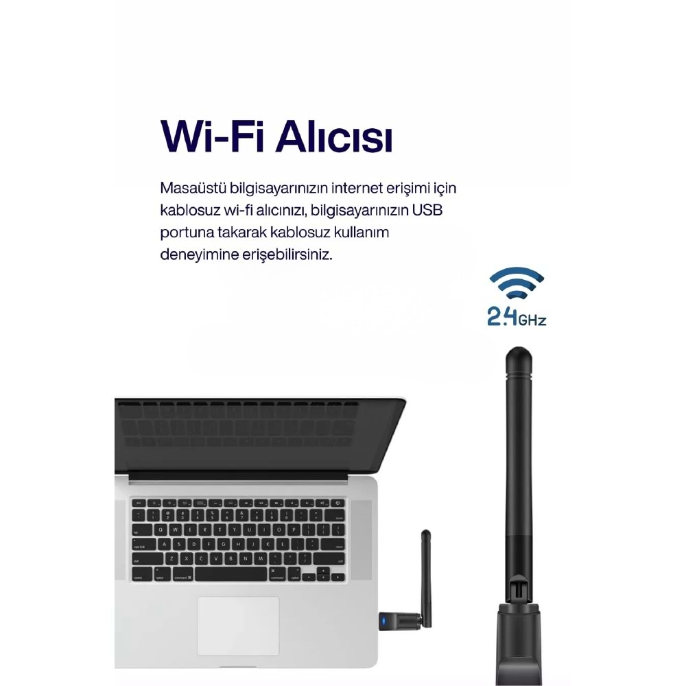 CONCORD W-7 Uydu Alıcılı Wi-Fi Adaptör