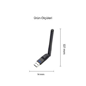 CONCORD W-7 Uydu Alıcılı Wi-Fi Adaptör