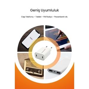 SPRANGE PLT-27 27W USB-L / USB-C PD Şarj Başlık Lightning – USB-C Data & Şarj Kablo