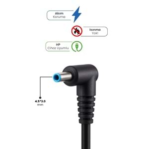 SPRANGE SR-L18 19.5V 3.33A 4.5 * 3.0mm 65W HP İçin Laptop Adaptör