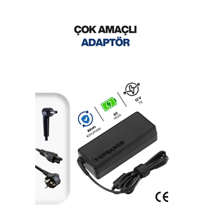SPRANGE SR-L29 12V 5A 5.5 * 2.5mm 60W Led ve Modem Adaptörü