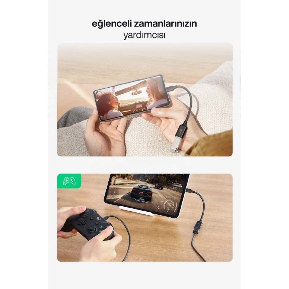 SHOAMI SH-013 USB 3.0 Type-C To USB OTG Dönüştürücü Kablo