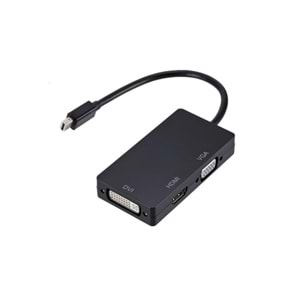 CONCORD DPHM Mini VGA/HDMI/DVI Dönüştürücü Siyah