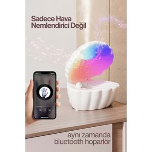 Y17 Bluetooth Hoparlör & Geri Akışlı Su Damlama Sistemi Hava Nemlendirici