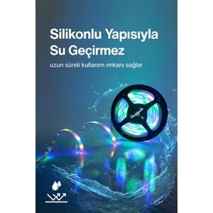 SPRANGE SP-LD5 RGB Şerit Led 5 Mt.