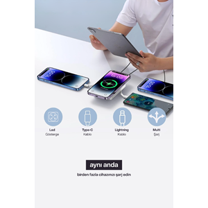 SPRANGE SR-P27M 10000 mAh Powerbank Siyah