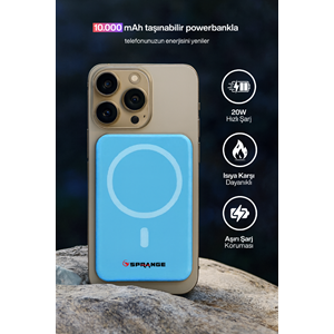 SPRANGE SR-P26M 10000 mAh Powerbank Blue