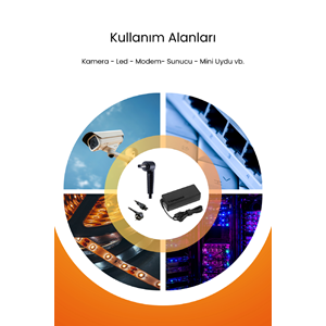 SPRANGE SR-L31 12V 3A 5.5 * 2.5mm 36W Ac/Dc Adaptör