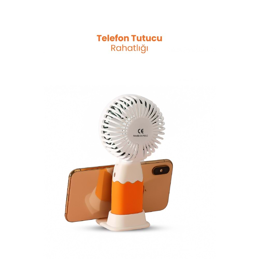 CONCORD MS-50 Mini Fan Turuncu