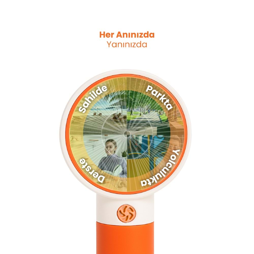 CONCORD MS-50 Mini Fan Turuncu