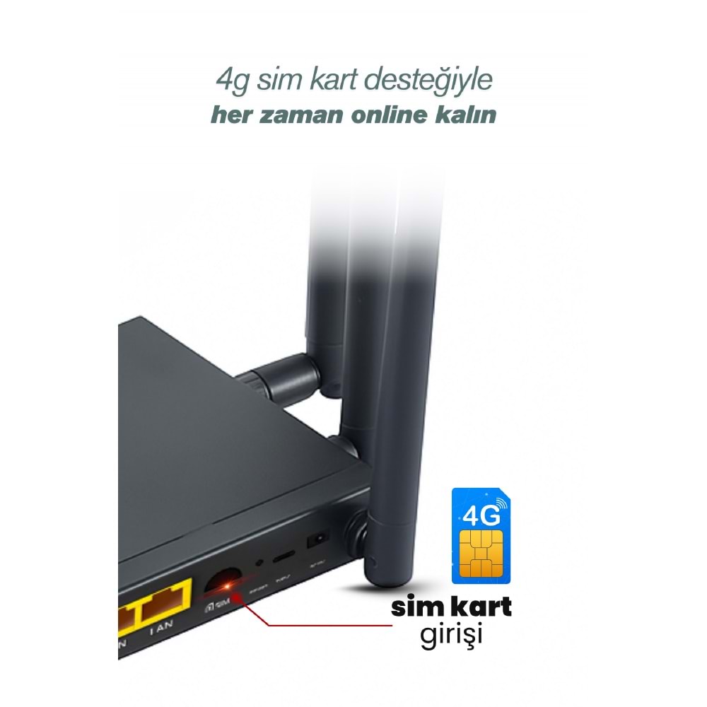 B825 300 Mbps 2.4 GHz. 4G ROUTER