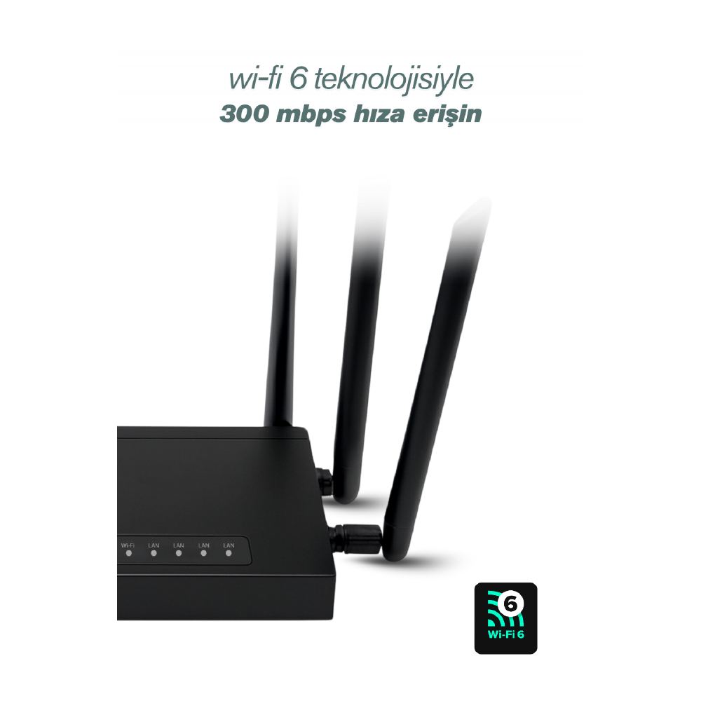 B825 300 Mbps 2.4 GHz. 4G ROUTER
