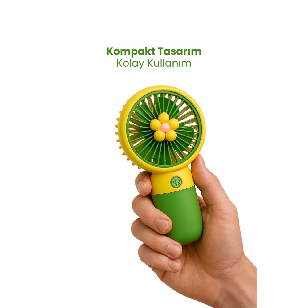 CONCORD MS-50 Mini Fan Flower Sarı