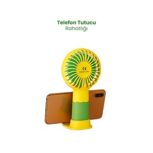CONCORD MS-50 Mini Fan Flower Sarı