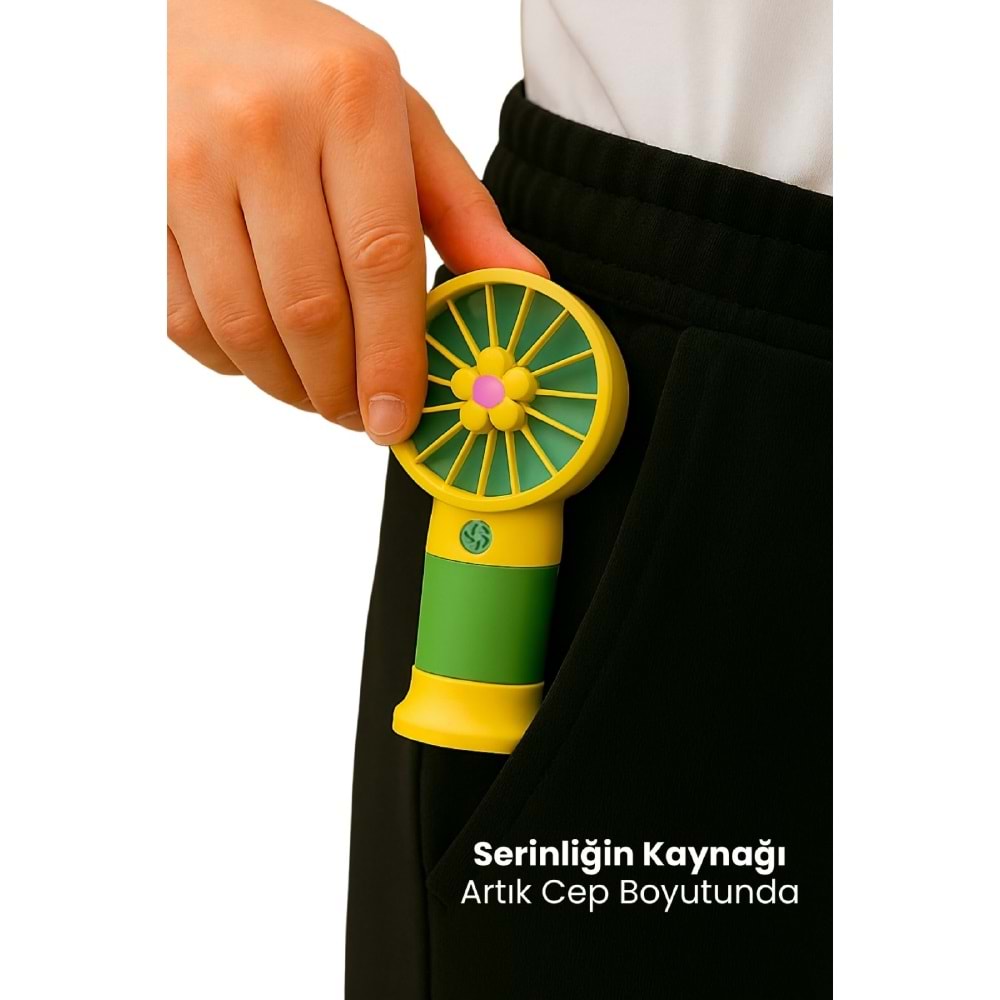 CONCORD MS-50 Mini Fan Flower Sarı
