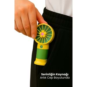 CONCORD MS-50 Mini Fan Flower Sarı