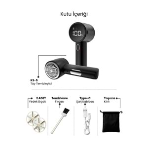 MPIA KS-5 Şarjlı Tüy Ve Tiftik Temizleme Makinesi