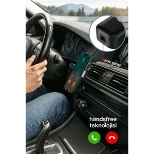 CONCORD BT-16 2IN1 Bluetooth Receiver | USB-Aux Kablo Ses Kontrol Ekran