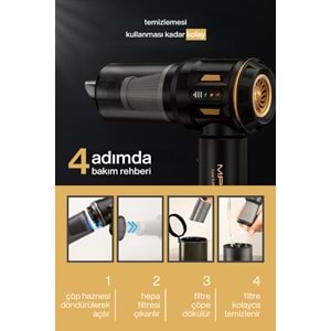 MPIA MCV-05 Gold Edition 10 IN 1 Araç Süpürgesi